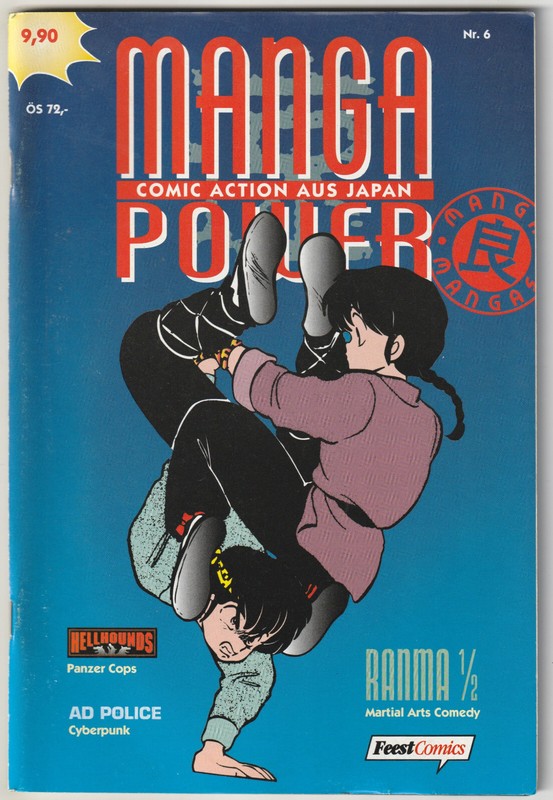 ✪ MANGA POWER: COMIC ACTION FROM JAPAN #6 Feest/Ehapa 1997 MANGA COMIC BOOK TOP Z1