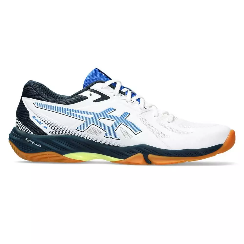White asics squash shoes cheap