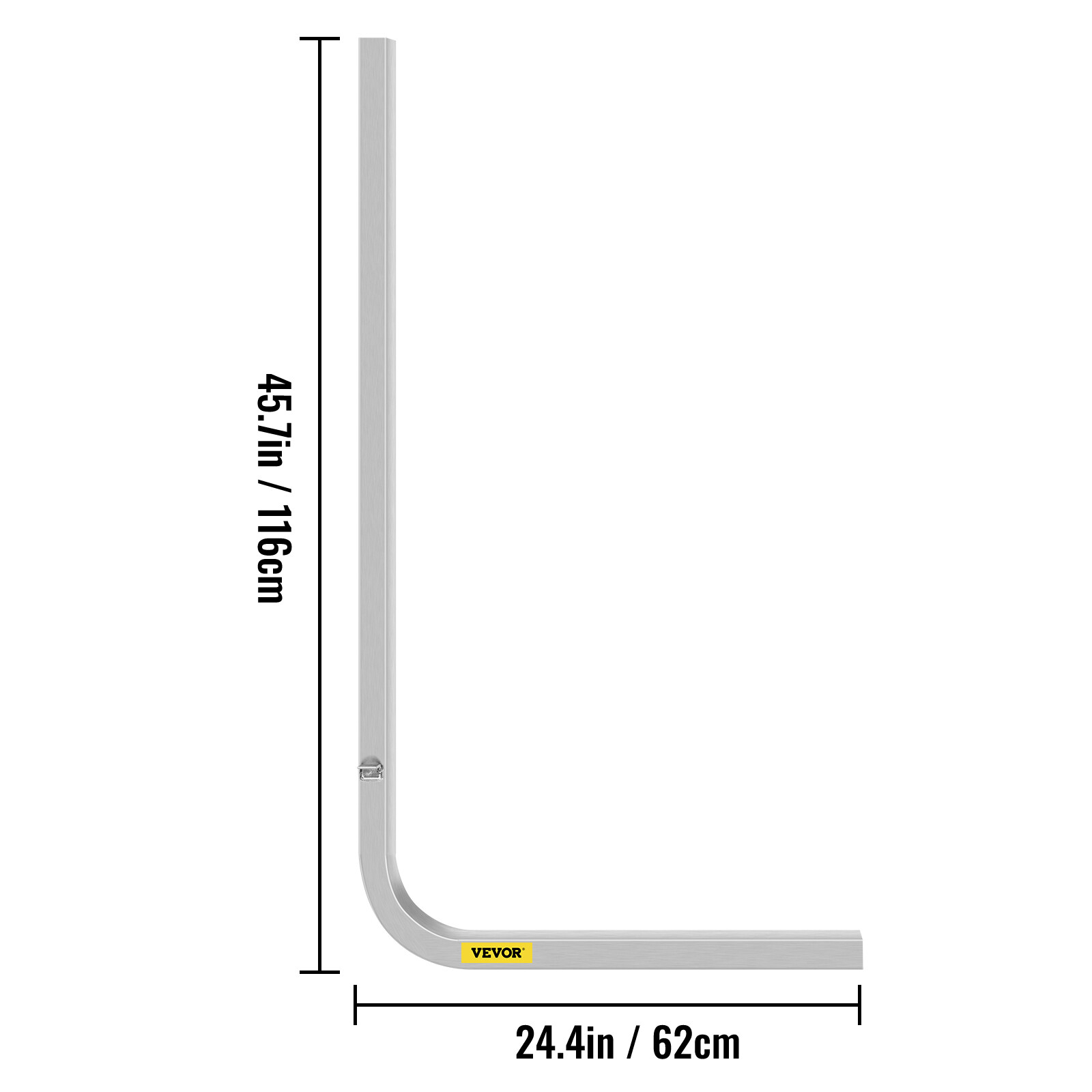 VEVOR Boat Trailer Guideon 46" Aluminum Trailer Guide on 2PCS Trailer