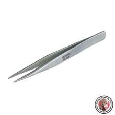NEW HOZAN Tweezers Total Length 125mm Opening Width 8mm Tip Wid
