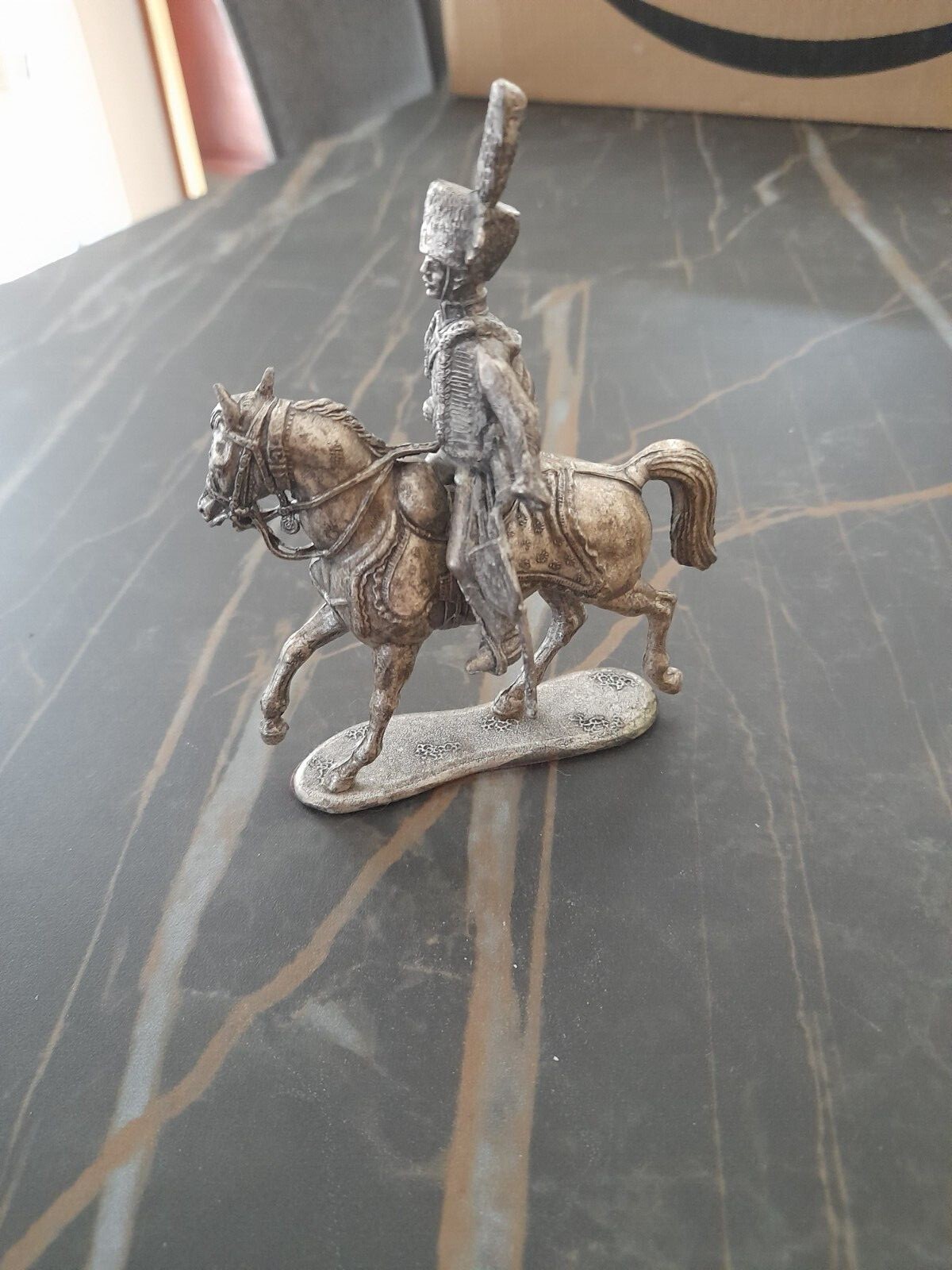 Roger De Minvielle | Hussard à cheval (Circa 1935