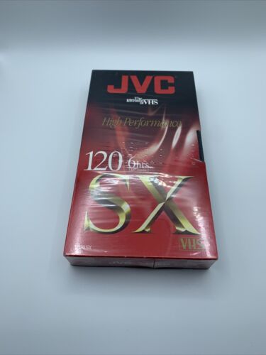 JVC T-120 SXB SX 120 Blank High Performance VHS TAPE NIP NEW Factory Sealed - Picture 11 of 12
