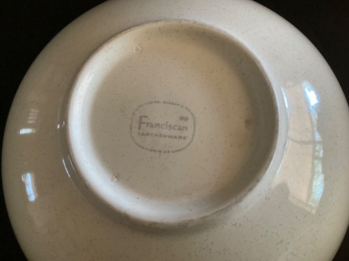 Mid Century Franciscan "Autumn Leaves" Round 9 1/4” D Serving Bowl - Picture 6 of 8