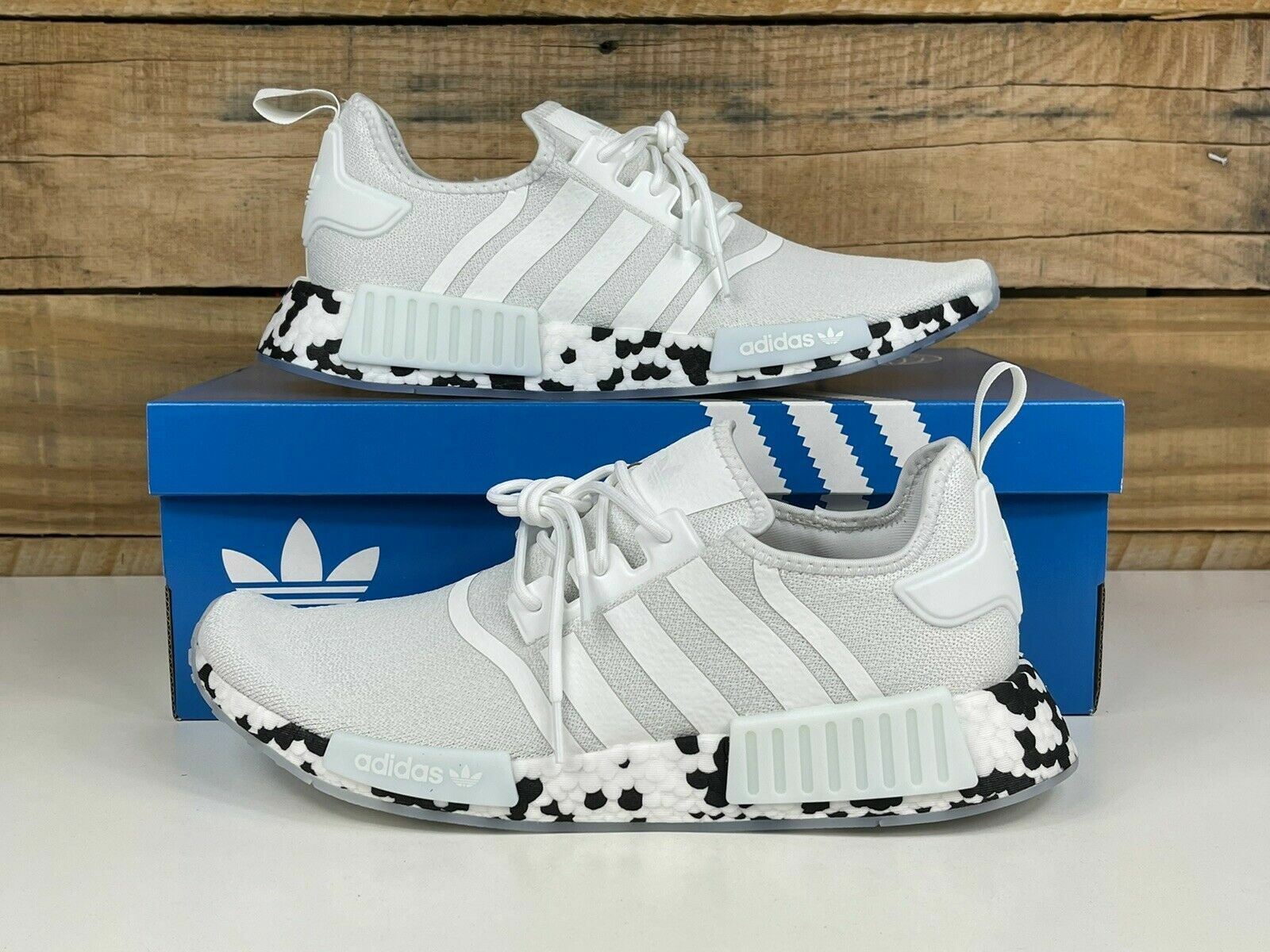 Rubicundo Pobreza extrema imponer Size 14 - adidas NMD R1 White for sale online | eBay