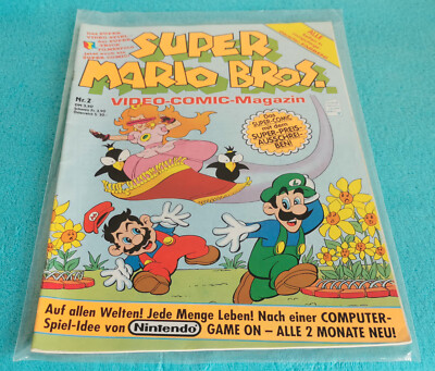 Nintendo SUPER MARIO BROS. Video-Comic-Magazin Nr. 2 - Zeitschrift - 1991