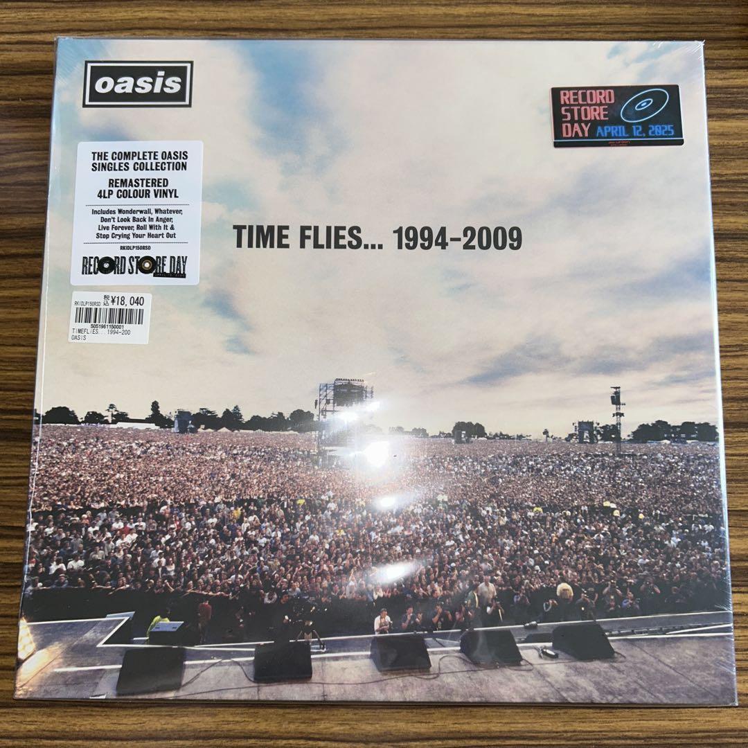 レコードストアデイ oasis 4LPBOX TimeFlies オアシス TIME