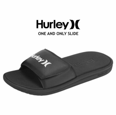 hurley men's slide sandals