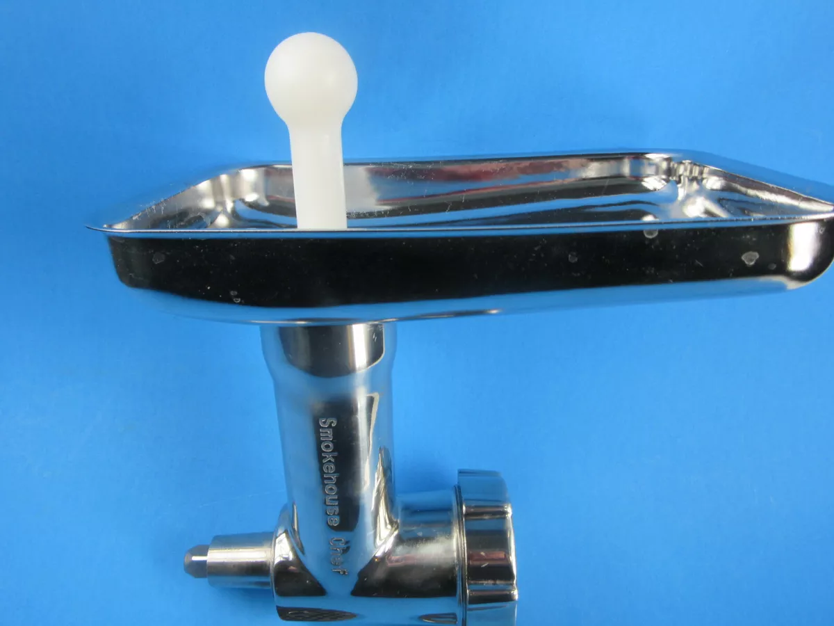 The Original STAINLESS STEEL Meat Grinder Attachment for