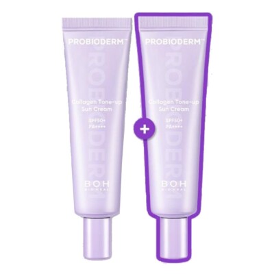 BIO HEAL BOH Probioderm Collagen Tone-up Sun Cream 50ml + 50ml SPF50+ PA++++