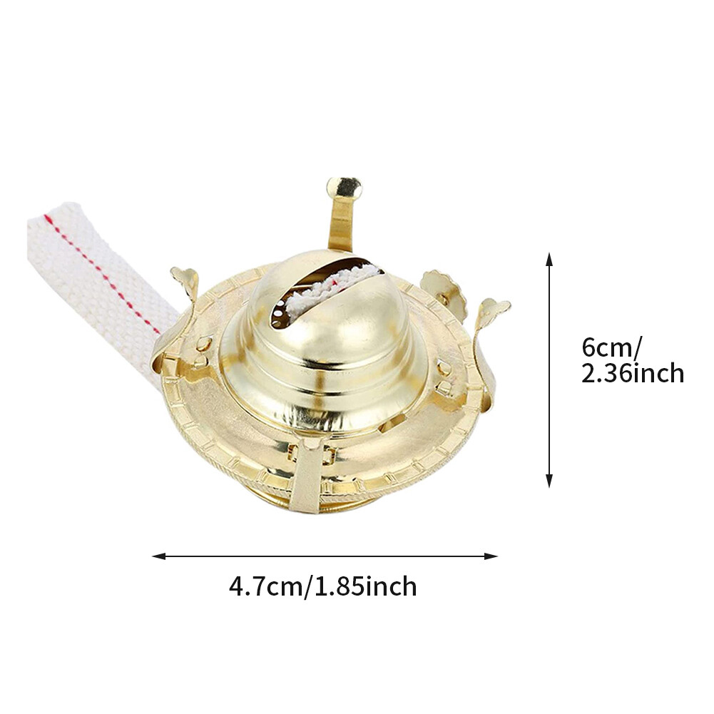 3pcs/2pcs For Mason Jar With Wick Durable DIY Replacement Parts Oil