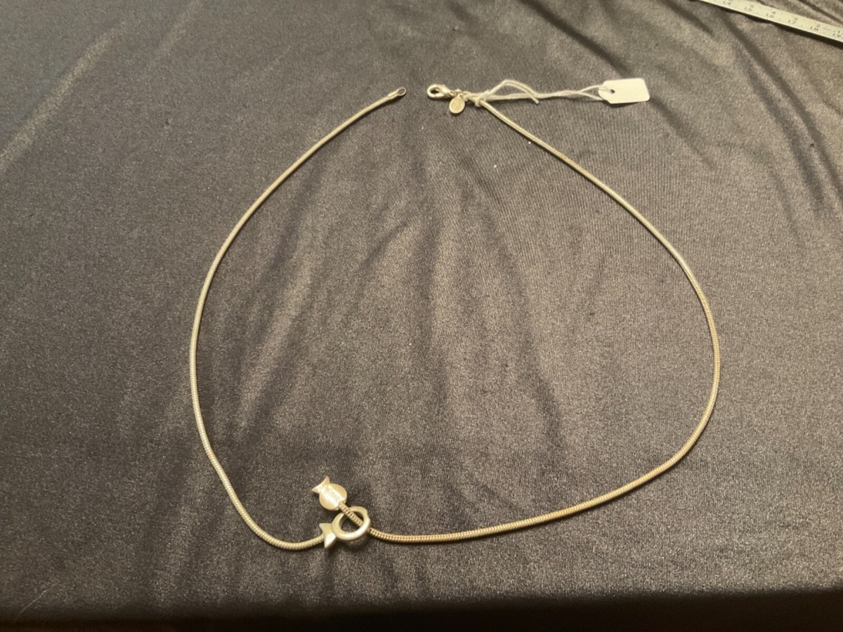 Collier chaîne poisson de Clio Blue