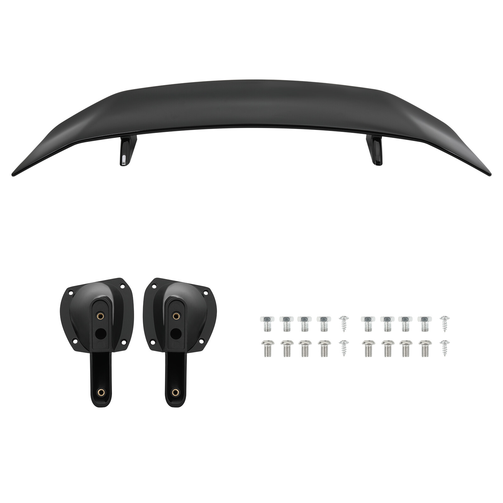 47" GT Rear Trunk Spoiler Racing Wing Gloss Black For Maserati Ghibli 2014-2025