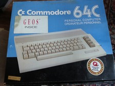 Vintage Commodore 64C Home Computer Console G...