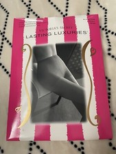 Vintage Victoria Secret Pantyhose Lasting Luxuries Flagstone Size Small