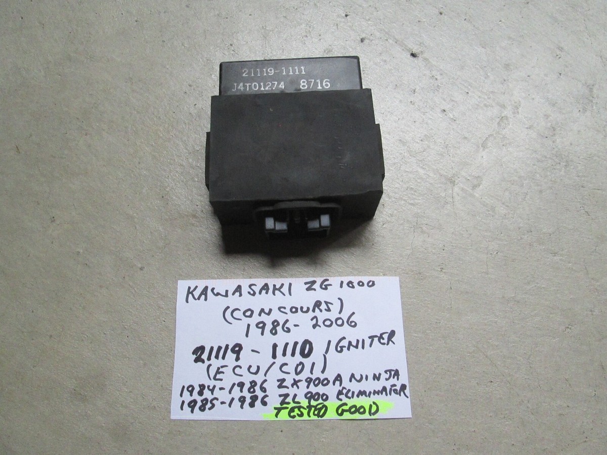 1984 - 1986 ZX900A NINJA 1986 - 2006 ZG1000 IGNITER CONCOURS CDI