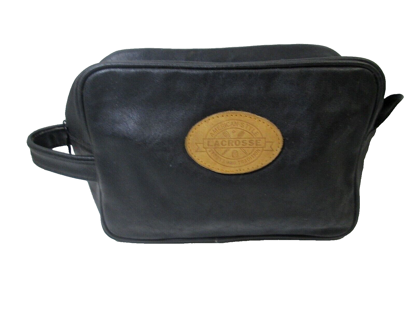 LACROSSE Shave Kit Travel Bathroom Toiletry Makeup Bag EUC