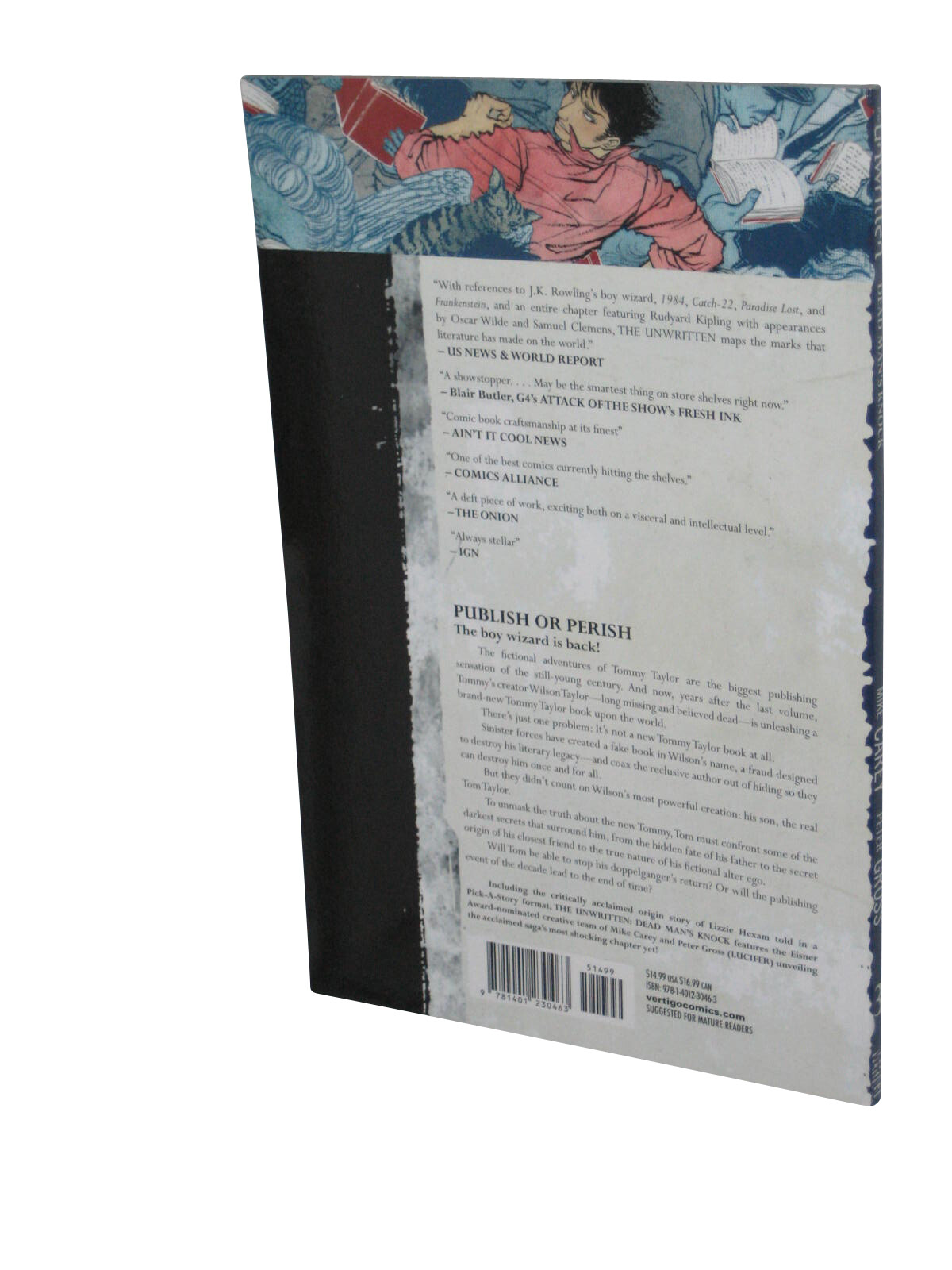 Thumbnail - Die Unwritten Vol. 3 Tot Männer Knock (2011) Vertigo Comics