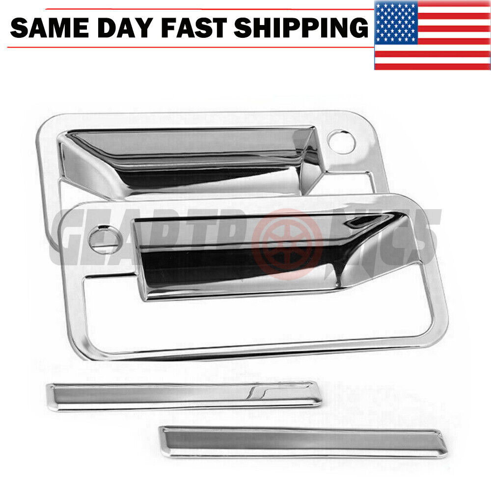 2 Chrome Ranking TOP19 Outer Exterior Outside Door Limited time cheap sale Chev 95-01 Cover Handle For