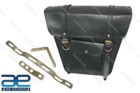 Royal Enfield Abscheider Continental Gt 650 Packtasche Leder Tasche & Passend