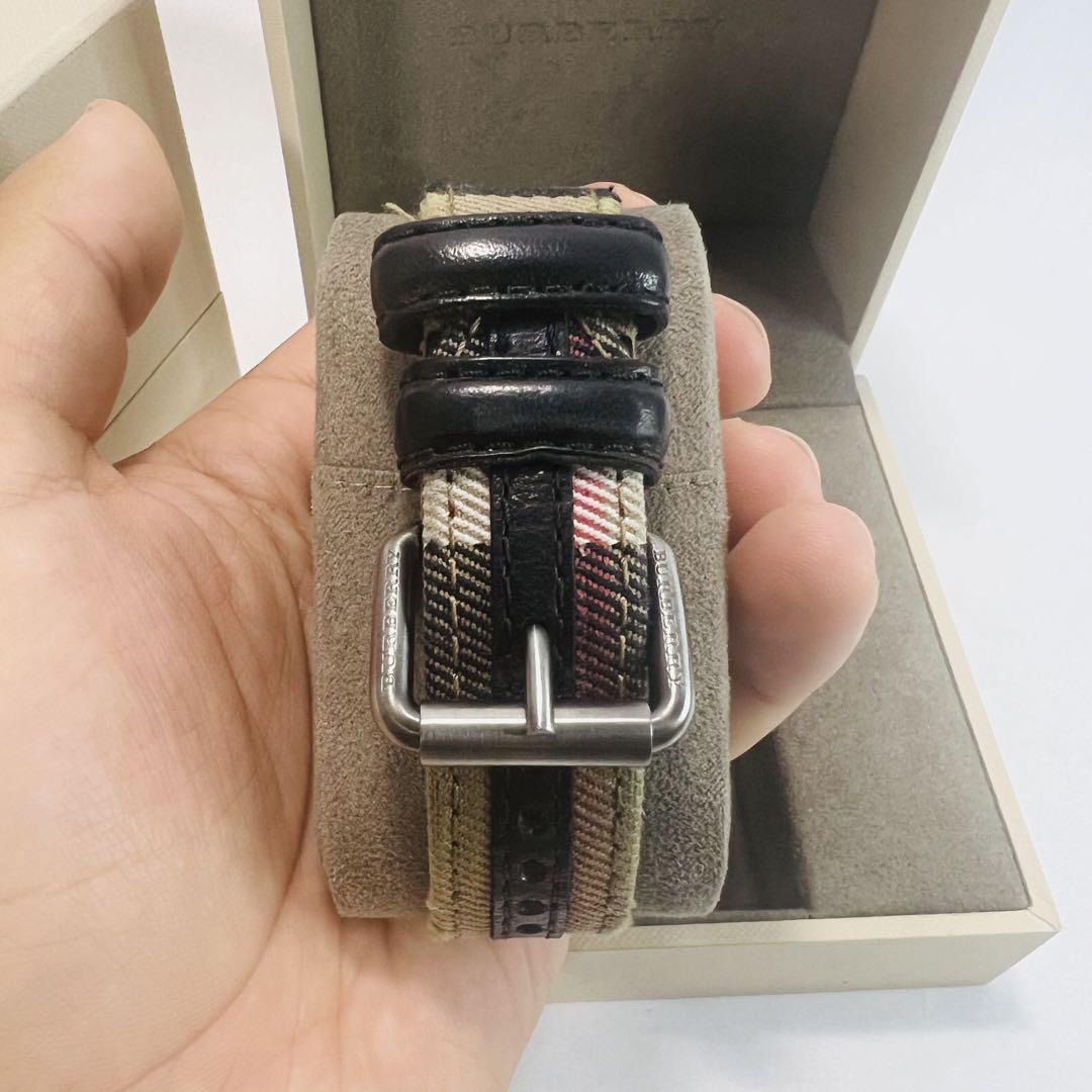 【美品】BURBERRY バーバリー 腕時計 BU7815 ブラック ラウンド Burberry BU7815 Black Round Watch Men's Stainless Steel | eBay
