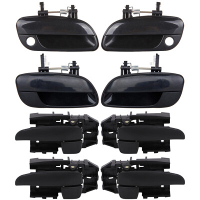 4 Interior 4 Exterior Door Handles Front Rear For HYUNDAI ELANTRA 2001-2006