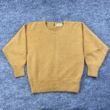 True Vintage 60s 70s Fuzzy Suzanne Collectables Mohair Style Rabbit Fur Sweater