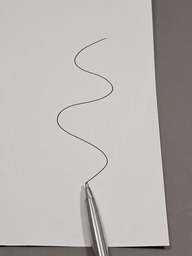 Genuine Paper Mate ballpoint pen, working, Black ink, LL-190 - Picture 5 of 5