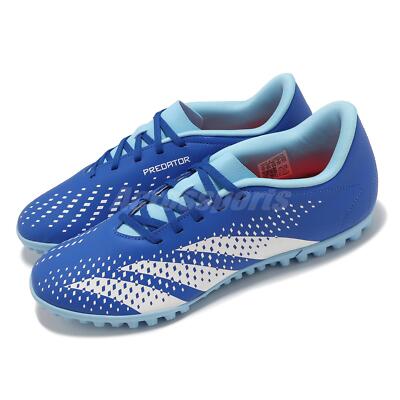 adidas Predator Accuracy.4 TF Bright Blue White Men Turf Ground Soccer GY9996