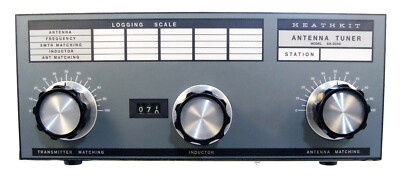 Heathkit SA-2040 front panel overlay