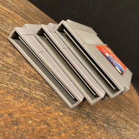 Vtg Video Game Lot (3) Nintendo NES Super Mario 3 John Elway&rsquo;s Quarterback Joust