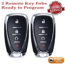 2 Replacement For Hyq4ea 2017 2018 19 Chevrolet Volt Remote Start Key Fob 433mhz 2 Replacement For Hyq4ea 2017 2018 19 Chevrolet Volt Remote Start Key Fob 433mhz
