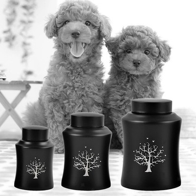 Urna Cineraria in Ceramica a Forma di Cuore per Animali 13x14x8cm GMF