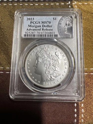 2023 PCGS MS70 Morgan Dollar Advanced Release