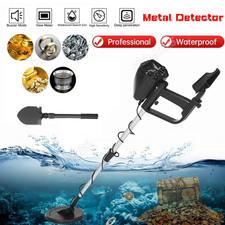 Waterproof LCD Metal Detectors Gold Digger Deep Sensitive Hunter Coil Searcher