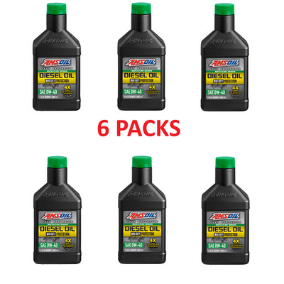 AMSOIL Signature Series 0W-40 100% Synthetic Max-Duty Diesel Oil
