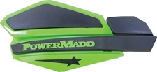 Powermadd 34203 Star Series Handguards (Green/Black)