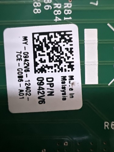 Dell 0942V6 942V6 Intel X520-DA2 Dual Port 10Gb SFP+ PCIe Server Adapter LP - Photo 3/3