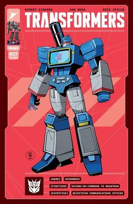 TRANSFORMERS #27 (DAN MORA 1:50 VARIANT)(2025) COMIC ~ IMAGE SKYBOUND