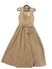 Karen Millen Maxi Dress S in Tan RRP £119