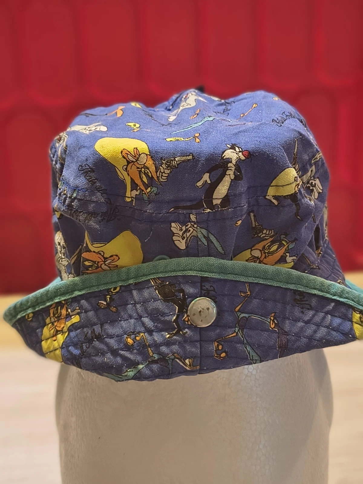 Baby Hat Looney Tunes 1994 Bugs Daffy Tweetie Road Runner Sam Sylvester