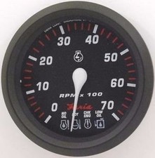 Faria 34650 Johnson Evinrude Red Gauge Tachom...