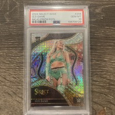 2024 Izzi Dame WWE Panini Select Ringside Mojo Prizm /8 PSA 10 ROOKIE RC HOT!