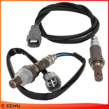 2pcs Upper&Lower Fits 00-01 Toyota Camry 2.2L 02 Oxygen O2 Sensor Air Fuel Ratio