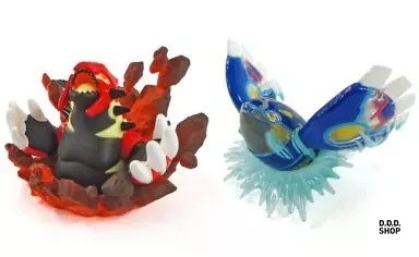 Primal Groudon & Kyogre Figuren Set ''Pokemon Omega Rubin/Alpha Saphir'' Exclusive