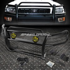 Black Brush Grille Guardround Amber Fog Light For 96-00 Toyota Rav4 Xa10 Suv Black Brush Grille Guardround Amber Fog Light For 96-00 Toyota Rav4 Xa10 Suv