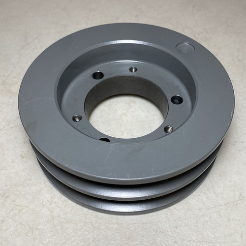 Puleggia per cintura a V a 2 scanalature diametro passo 4,8" per boccola SDS, TB Woods 482B, NUOVO - Foto 7 di 10