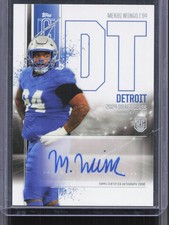2024 Topps Signature Class #RCA-MW Mekhi Wingo Rookie Class Auto Variation