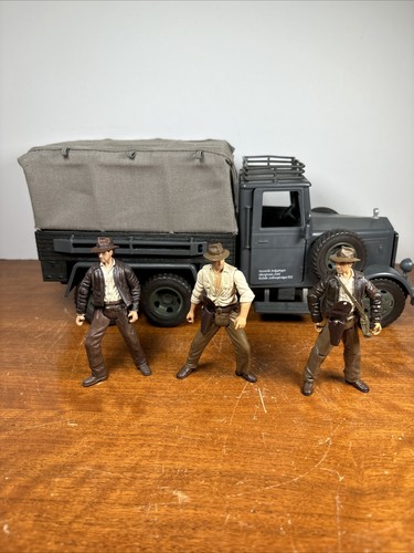 Indiana Jones Cargo Truck Raiders Of The Lost Ark Hasbro mit Figuren
