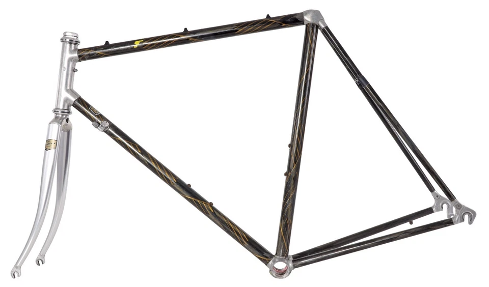 Cuadro de bicicleta de carretera Vitus Carbone 9 Plus 56 cm llanta QR 700c tacos de aleación vintage años 80 Foto 3 de 4