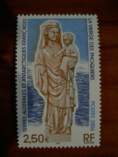 TAAF Yvert Num 443 Vierge des phoquiers ANNEE 2006